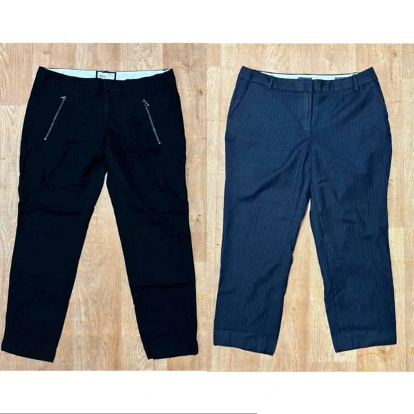 Bundle of 2 trousers- assorted brands ESPRIT & J Crew - Picture 1 of 9